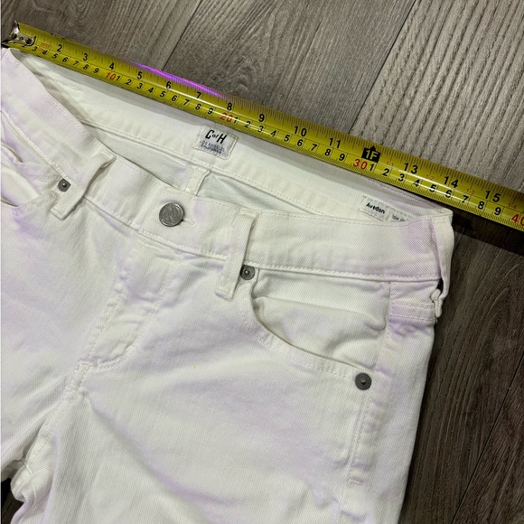 Citizens of Humanity Avedon Low Rise Skinny Leg Jeans White Women’s Size 27 - Picture 7 of 16